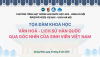 Giới thiệu Tọa đàm "Văn hóa - Lịch sử Hàn Quốc qua góc nhìn của sinh viên Việt Nam" (8/2025)