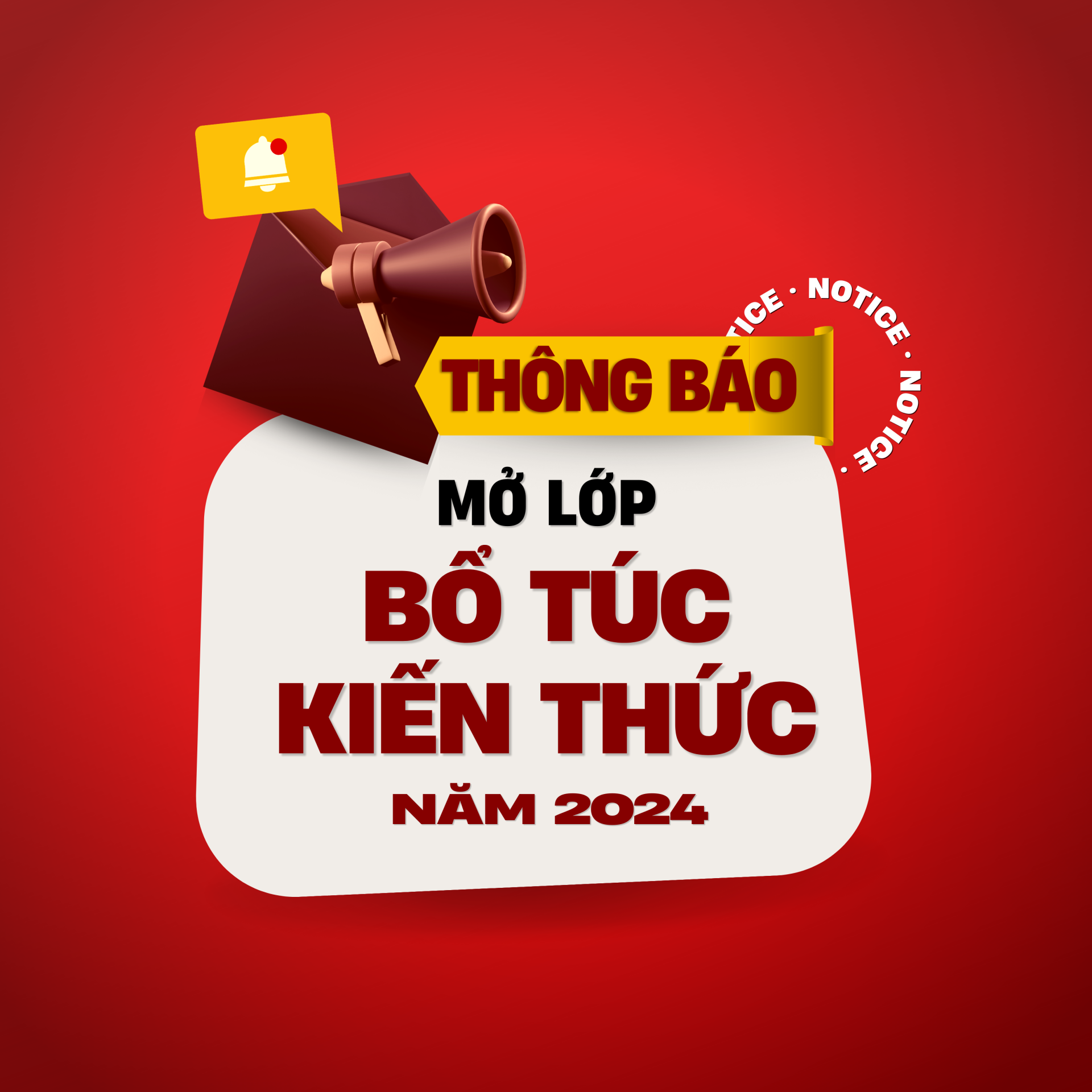 Thông báo về việc mở lớp bổ túc kiến thức Châu Á học