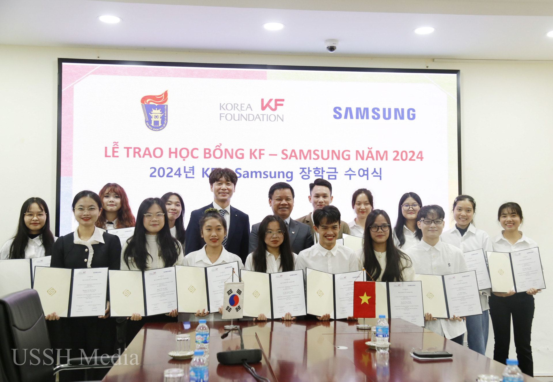 Học bổng Korea Foundation cho sinh viên ngành Hàn Quốc học, Khoa Đông phương học: cầu nối hợp tác hữu nghị giữa Hàn Quốc và Việt Nam