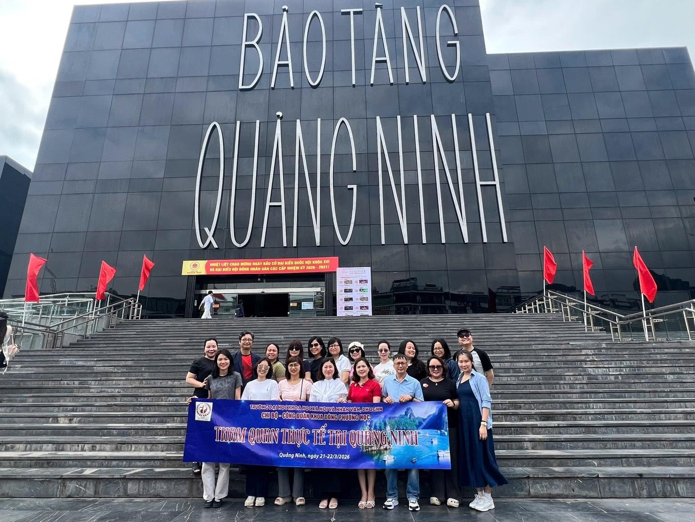 Hành trình về nguồn tại Quảng Ninh: Chuyến tham quan thực tế ý nghĩa của Khoa Đông phương học